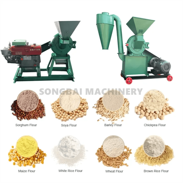 Pellet Machinery, Crusher, Mixer, Cooler, Packing Machine.Corn Mill in Zambia