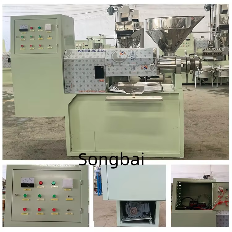 Pellet Machinery, Crusher, Mixer, Cooler, Packing MachineScrew Oil Press ZS-ZY 125