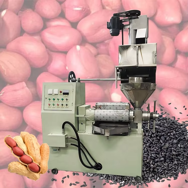 Pellet Machinery, Crusher, Mixer, Cooler, Packing MachineScrew Oil Press ZS-ZY 218