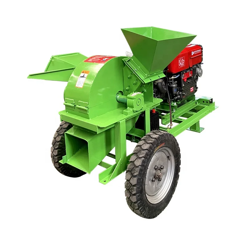Pellet Machinery, Crusher, Mixer, Cooler, Packing MachineDouble Inlet Wood Crusher Machine