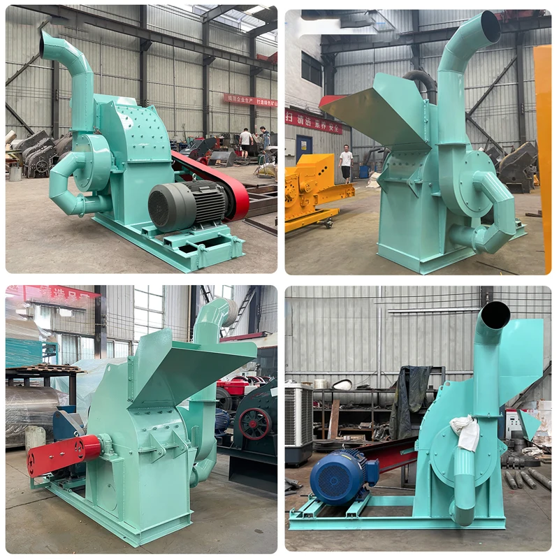 Pellet Machinery, Crusher, Mixer, Cooler, Packing MachineMultifunctional Single Inlet Hammer Mill Crusher