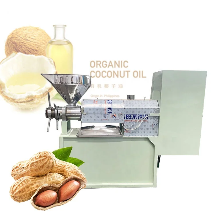 Pellet Machinery, Crusher, Mixer, Cooler, Packing MachineAutomatic Screw Oil Press ZS-ZYJ-125