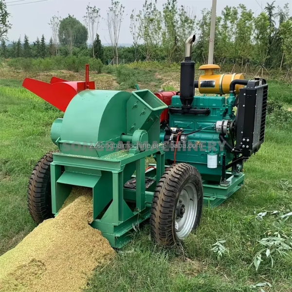 Pellet Machinery, Crusher, Mixer, Cooler, Packing MachineDouble Inlet Wood Crusher Machine