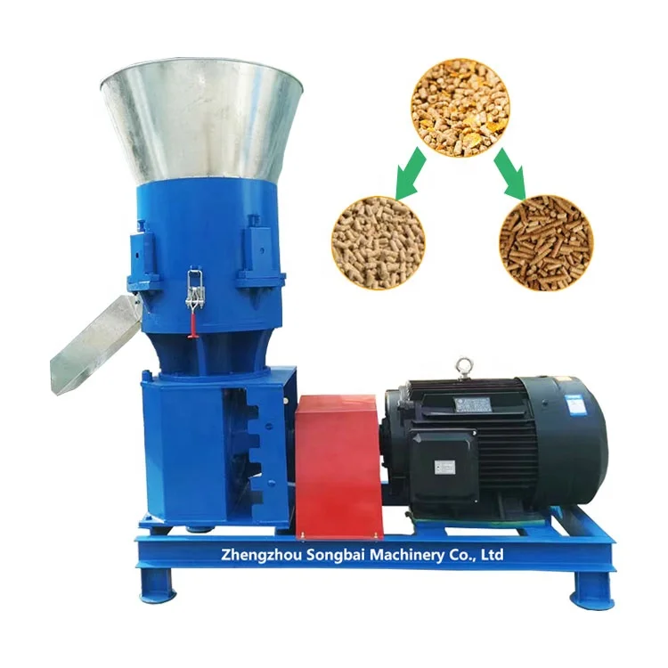 Pellet Machinery, Crusher, Mixer, Cooler, Packing MachineFish Feed Pellet  Machine