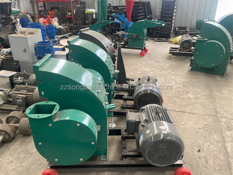 Pellet Machinery, Crusher, Mixer, Cooler, Packing MachineElectric Feed Hammer Mill Crusher