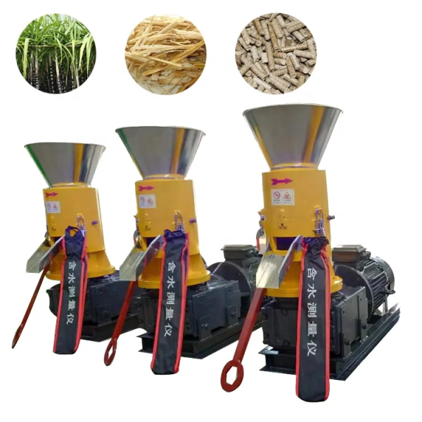 Pellet Machinery, Crusher, Mixer, Cooler, Packing MachineFlat Die Wood Pellet Machine SKJ200