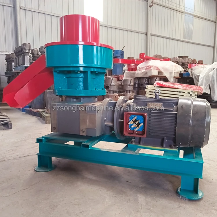 Pellet Machinery, Crusher, Mixer, Cooler, Packing MachineSmall Ring Die Wood Pellet Machine