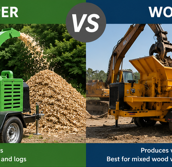 Pellet Machinery, Crusher, Mixer, Cooler, Packing Machine.What’s the Difference Between a Wood Chipper and a Wood Grinder?