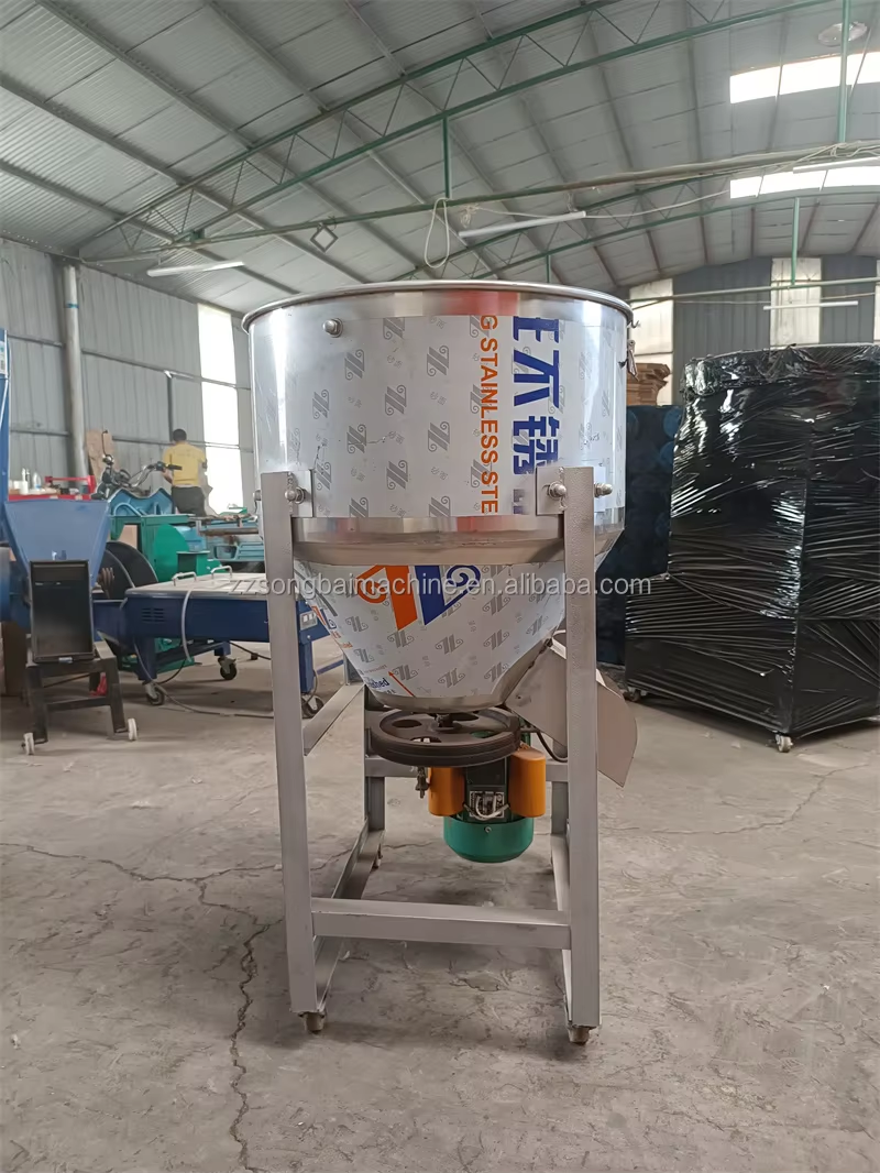 Pellet Machinery, Crusher, Mixer, Cooler, Packing MachineVertical Feed Mixer