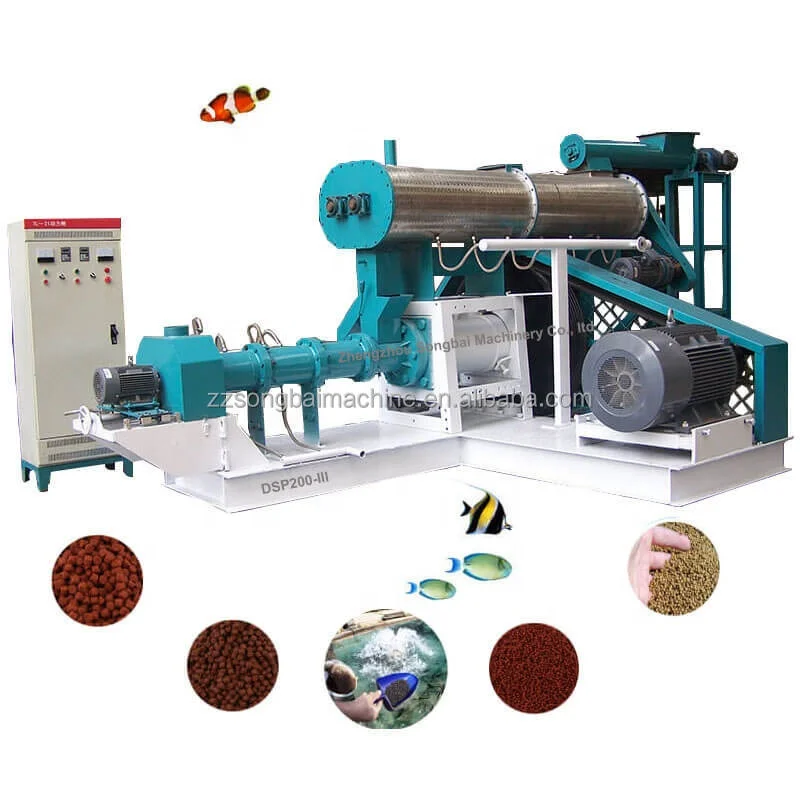 Pellet Machinery, Crusher, Mixer, Cooler, Packing MachineFish Feed Pellet Machine