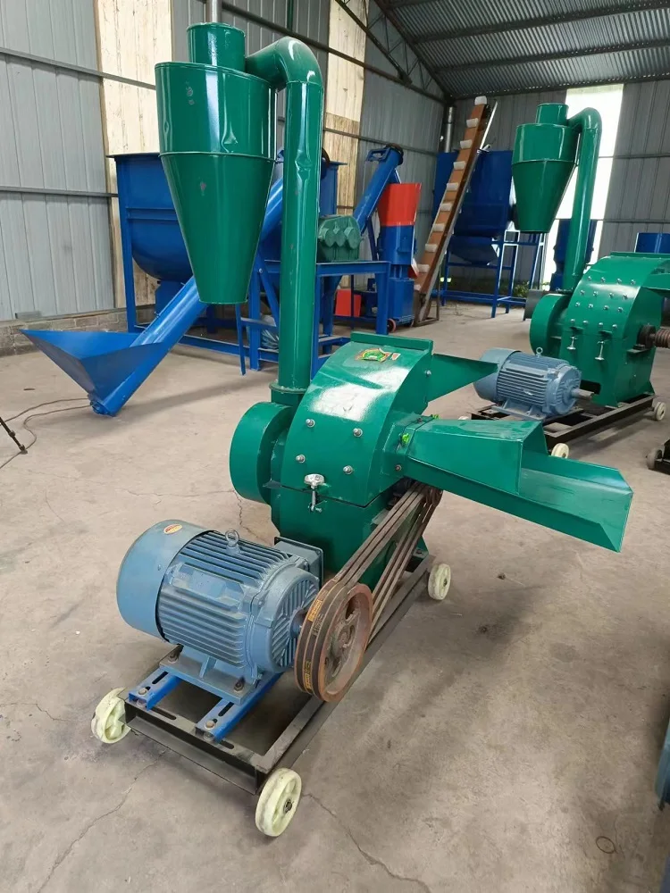 Pellet Machinery, Crusher, Mixer, Cooler, Packing MachineMultifunctional Double Inlet Hammer Mill Crusher