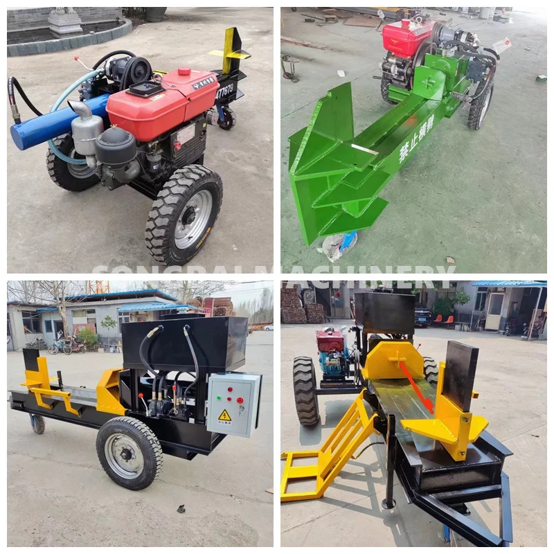 Pellet Machinery, Crusher, Mixer, Cooler, Packing MachineElectric Log Splitter