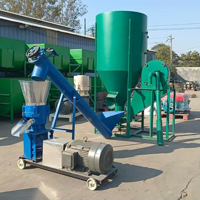 Pellet Machinery, Crusher, Mixer, Cooler, Packing MachineFull Automatic Feed Production Line