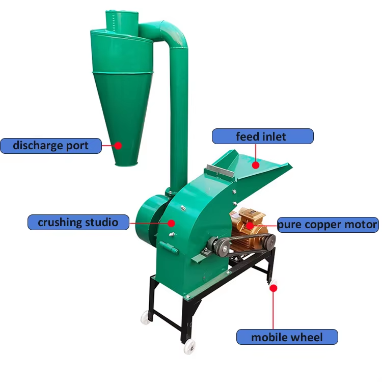 Pellet Machinery, Crusher, Mixer, Cooler, Packing MachineFeed Hammer Mill
