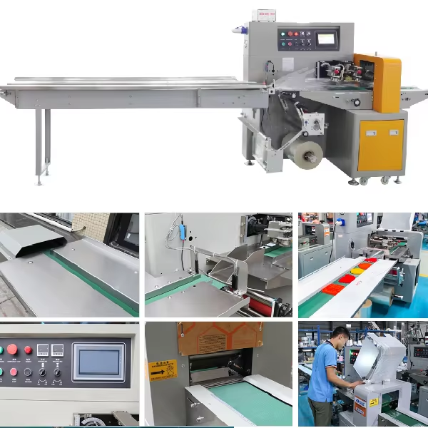 Pellet Machinery, Crusher, Mixer, Cooler, Packing MachineAutomatic Pillow Packaging Machine