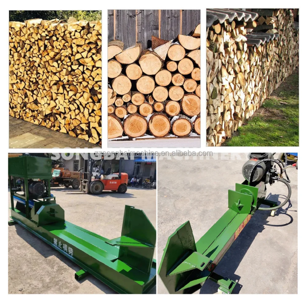 Pellet Machinery, Crusher, Mixer, Cooler, Packing MachineElectric Log Splitter