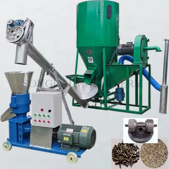 Pellet Machinery, Crusher, Mixer, Cooler, Packing MachineFull Automatic Feed Production Line