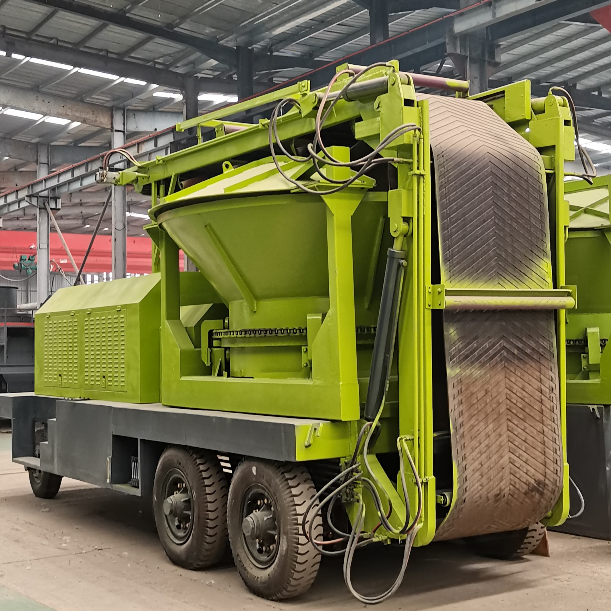 Pellet Machinery, Crusher, Mixer, Cooler, Packing MachineHeavy Duty Composite Wood Crusher