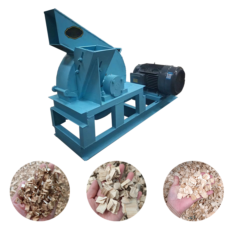 Pellet Machinery, Crusher, Mixer, Cooler, Packing MachineElectric Wood Chipper