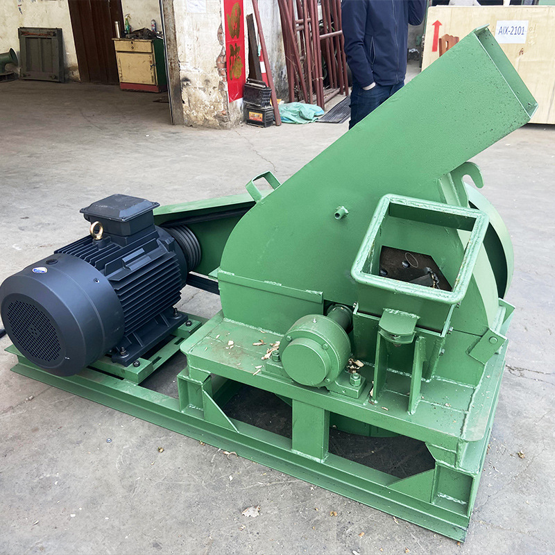 Pellet Machinery, Crusher, Mixer, Cooler, Packing MachineElectric Wood Chipper
