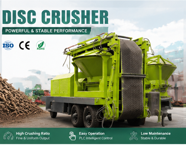 Heavy Duty Composite Wood Crusher