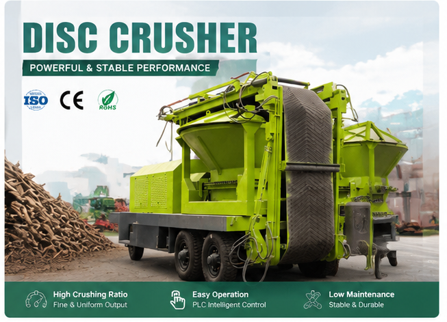 Heavy Duty Composite Wood Crusher