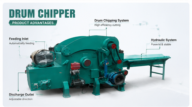 Pellet Machinery, Crusher, Mixer, Cooler, Packing MachineComposite Wood Crusher Machine