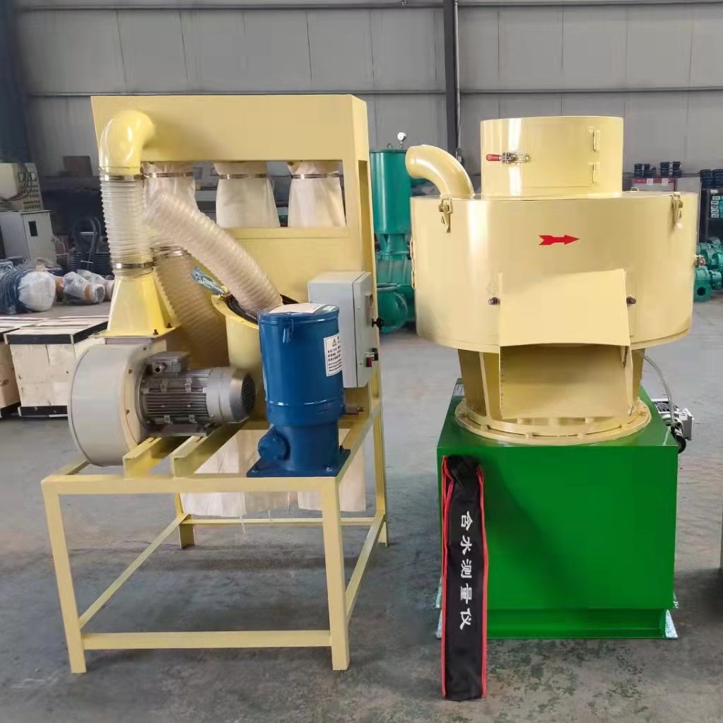 Pellet Machinery, Crusher, Mixer, Cooler, Packing MachineSawdust Pellet Machine